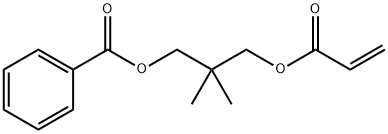 NEOPENTYL GLYCOL ACRYLATE BENZOATE Structure