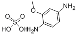 2,5-Diaminoanisole sulfate Structure