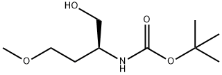 Carbamic acid, [(1S)-1-(hydroxymethyl)-3-methoxypropyl]-, 1,1-dimethylethyl Structure