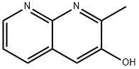 1,8-Naphthyridin-3-ol, 2-methyl- (9CI) 구조식 이미지