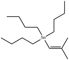 2-METHYLPROPENE-1-TRIBUTYLSTANNANE 구조식 이미지