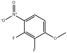 2,3-Difluoro-4-nitroanisole Structure