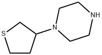 피페라진,1-(테트라히드로-3-티에닐)-(9CI) 구조식 이미지