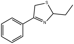 3-Thiazoline, 2-ethyl-4-phenyl- Structure