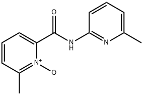 2-Methyl-6-(6-methyl-2-pyridylcarbamoyl)pyridine 1-oxide Structure