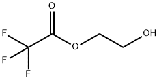 Acetic acid, 2,2,2-trifluoro-, 2-hydroxyethyl ester Structure