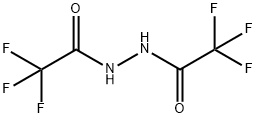 2,2,2-TRIFLUORO-N'-(TRIFLUOROACETYL)ACETOHYDRAZIDE 구조식 이미지