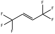 1,1,1,4,4,4-HEXAFLUORO-2-BUTENE 구조식 이미지