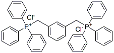 m-Xylylenebis-(triphenylphosphoniumchloride) 구조식 이미지