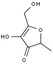 4-Hydroxy-5-(hydroxymethyl)-2-methyl-3(2H)-furanone Structure