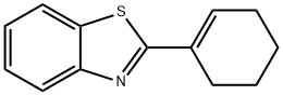 Benzothiazole, 2-(1-cyclohexen-1-yl)- (9CI) 구조식 이미지