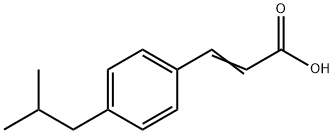 4-Isobutylcinnamic acid 구조식 이미지