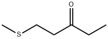 1-(Methylthio)pentan-3-one 구조식 이미지