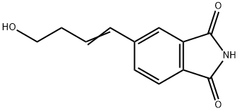 1H-Isoindole-1,3(2H)-dione, 5-(4-hydroxy-1-butenyl)- (9CI) Structure