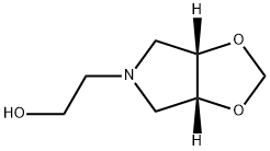 5H-1,3-Dioxolo[4,5-c]pyrrole-5-ethanol,tetrahydro-,(3aR,6aS)-(9CI) 구조식 이미지