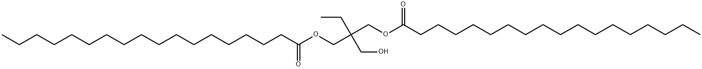 2-ethyl-2-(hydroxymethyl)propane-1,3-diyl distearate Structure
