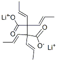 dilithium tetrapropenylsuccinate Structure