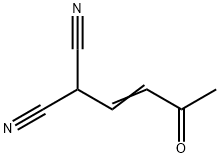 프로판디니트릴,(3-옥소-1-부테닐)-(9CI) 구조식 이미지