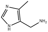 1H-IMIDAZOLE-4-METHANAMINE,5-METHYL Structure