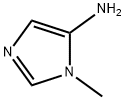5-아미노-1-메틸이미다졸 구조식 이미지