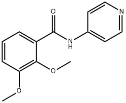 Benzamide, 2,3-dimethoxy-N-4-pyridinyl- (9CI) 구조식 이미지