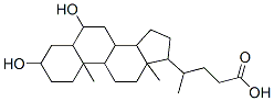 4-(3,6-dihydroxy-10,13-dimethyl-2,3,4,5,6,7,8,9,11,12,14,15,16,17-tetradecahydro-1H-cyclopenta[a]phenanthren-17-yl)pentanoic acid 구조식 이미지