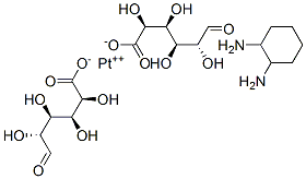 platinum(II) 1,2-diaminocyclohexane glucuronate Structure
