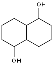 1,5-DECALINDIOL Structure