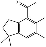 1-(2,3-dihydro-1,1,5,6-tetramethyl-1H-inden-4-yl)ethan-1-one Structure