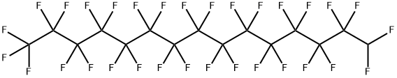 1H-PERFLUOROPENTADECANE 97 Structure