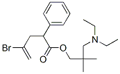 2-(2-Bromoallyl)-2-phenylacetic acid 3-(diethylamino)-2,2-dimethylpropyl ester 구조식 이미지