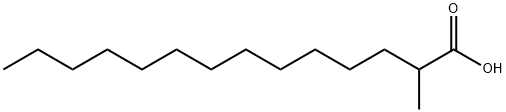 2-methylmyristic acid  Structure