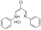 N-(2-CHLORO-3-PHENYLIMINO-1-PROPEN-1-YL)-ANILINE HYDROCHLORIDE Structure