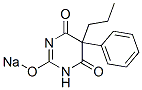 5-Phenyl-5-propyl-2-sodiooxy-4,6(1H,5H)-pyrimidinedione 구조식 이미지