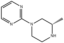 Pyrimidine, 2-[(3S)-3-methyl-1-piperazinyl]- (9CI) 구조식 이미지