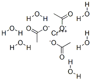 CHROMIUM(III)ACETATE,HEXAHYDRATE Structure