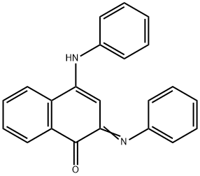 4-(페닐아미노)-2-(페닐이미노)나프탈렌-1(2H)-온 구조식 이미지