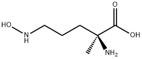 Ornithine, N5-hydroxy-2-methyl- (9CI) 구조식 이미지