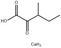 Calcium 3-methyl-2-oxovalerate Structure