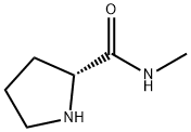 (2R)-N-Methyl-2-PyrrolidinecarboxaMide 구조식 이미지
