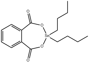3,3-dibutyl-2,4,3-benzodioxastannepin-1,5-dione Structure