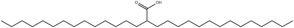 2-TETRADECYLHEXADECANOIC ACID Structure