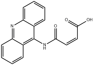 N-(9-Acridinyl)MaleaMic Acid 구조식 이미지