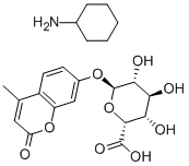 (4-Methylumbelliferyl)-α-L-iduronide cyclohexylammonium salt Structure