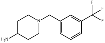 1-[3-(trifluoromethyl)benzyl]piperidin-4-amine Structure
