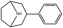 3-phenyl-8-azabicyclo[3.2.1]octane Structure