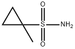 1-Methyl-cyclopropanesulfonic acid amide Structure