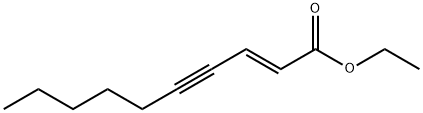 ethyl (E)-2-decen-4-ynoate Structure
