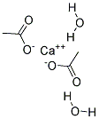 calcium hydrogen triacetate 구조식 이미지