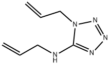 1H-Tetrazol-5-amine, N, 1-di-2-propenyl- 구조식 이미지